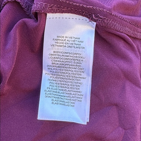 Lauren Ralph Lauren Purple Floral Faux Wrap Midi Dress 12 NWT Wedding Guest - Picture 7 of 7